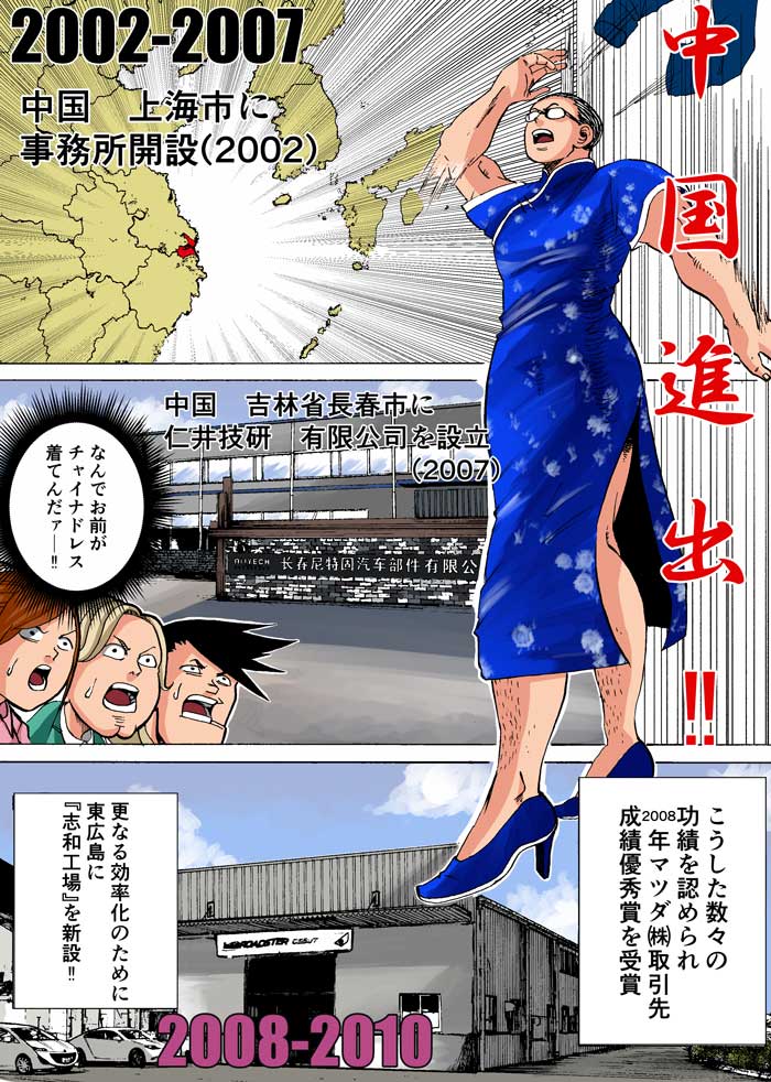 Manga マンガでわかるニイテック 第2話 歴史 株式会社ニイテック