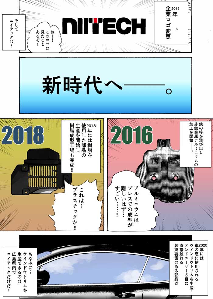 Manga マンガでわかるニイテック 第2話 歴史 株式会社ニイテック